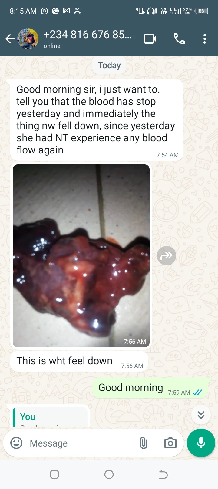 Customer chat feedback 1